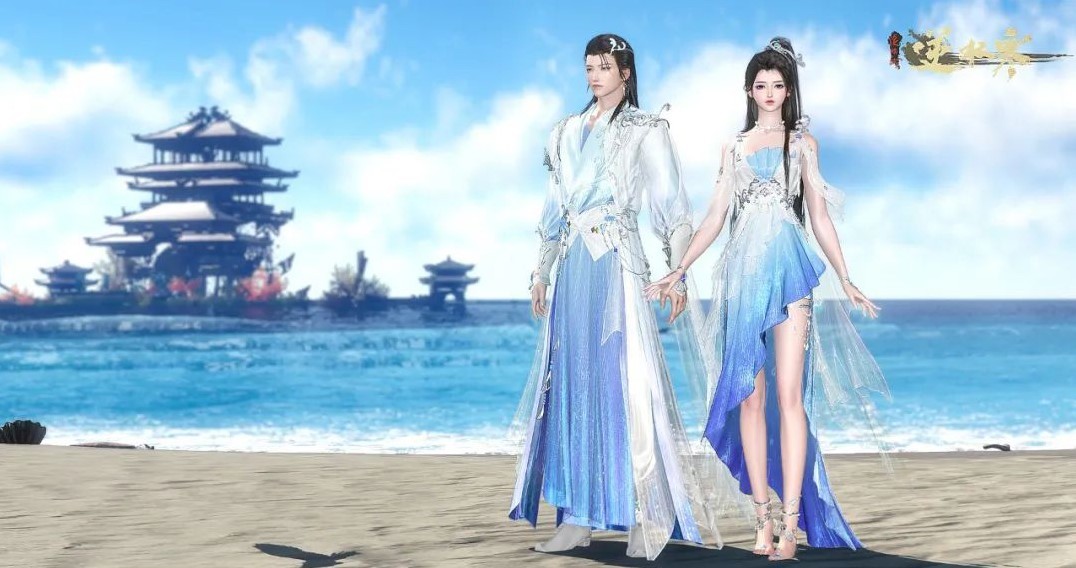 《逆水寒》潮光实机演示首曝！更有潮光流派时装揭晓，以水化形极致飘逸！ _ 游民星空 GamerSky.com - 第2张