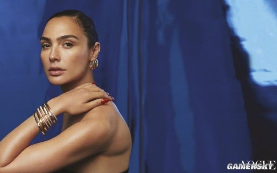 Gal Gadot Stuns in Sexy Black Stockings and Tight Long Dress for Magazine Photoshoot