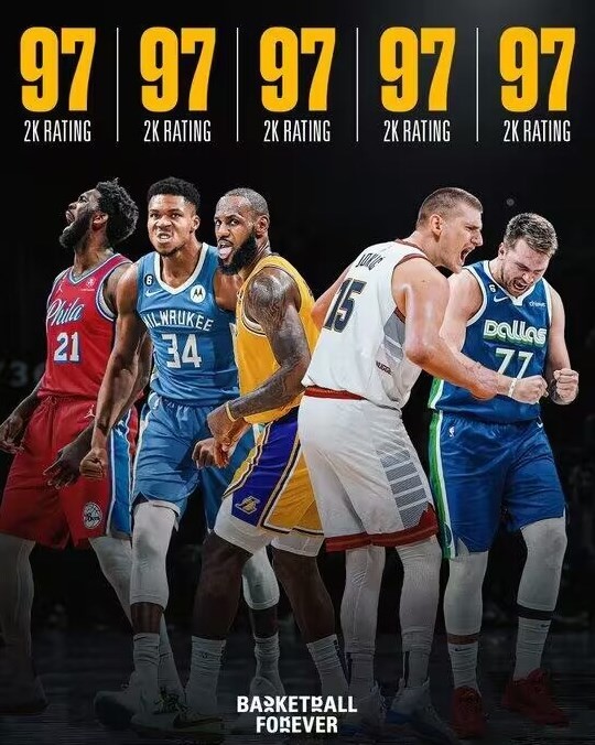《NBA2K24》球员能力值一览 球员能力值TOP100