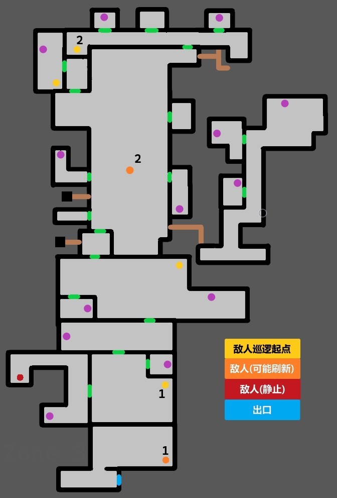 《逃離後室（Escape the Backrooms）》發電站地圖及路線 逃離後室發電站怎麼過 - 第3張