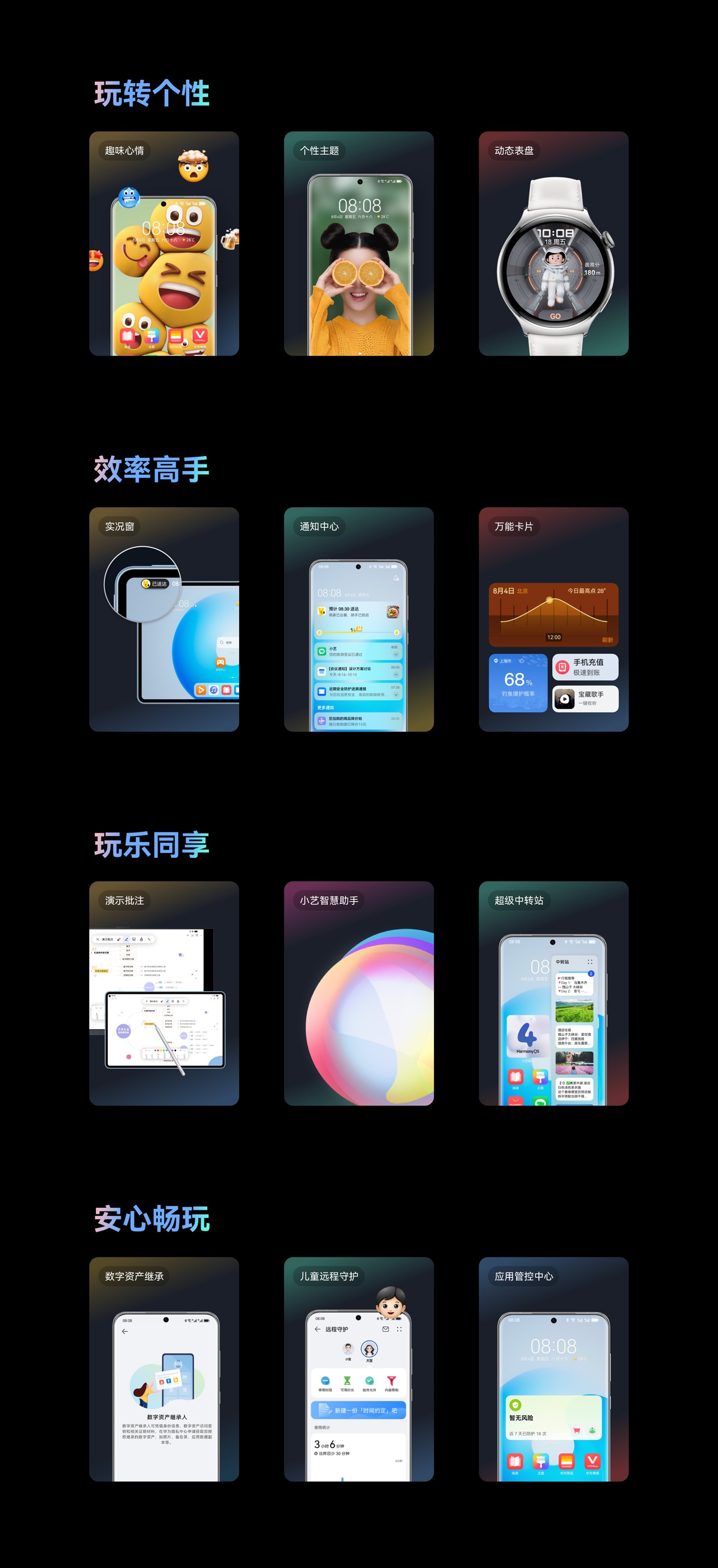 华为鸿蒙4.0新特性与新功能介绍 鸿蒙OS4.0有什么新功能 - 第2张
