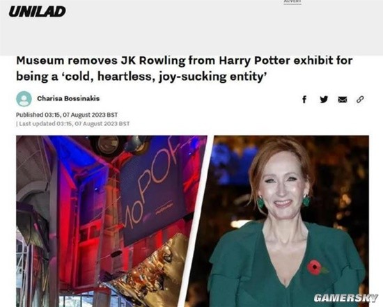 Controversy Surrounds Removal of JK Rowling's Name from Harry Potter Exhibition