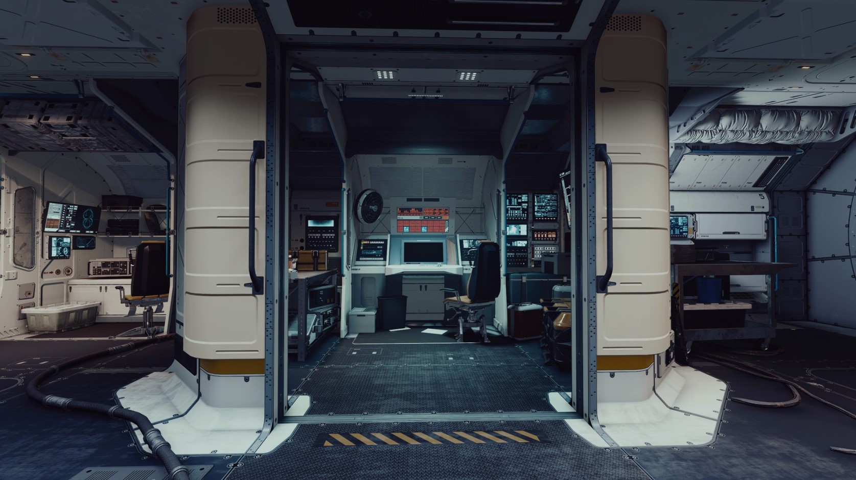 《星空》各飞船居住舱与驾驶室内饰整理_环宇新星电脑核心2X1 - 第2张
