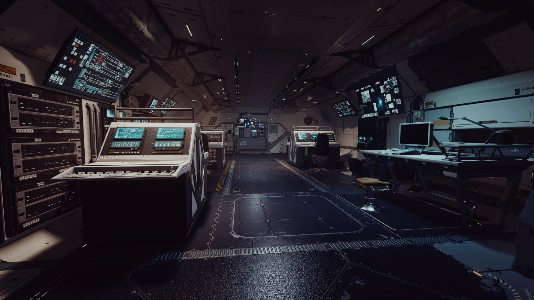 《星空》各飛船居住艙與駕駛室內飾整理_環宇新星控制站2x1