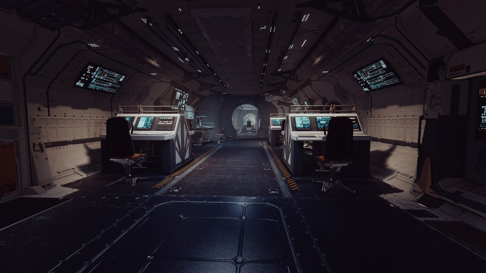 《星空》各飞船居住舱与驾驶室内饰整理_环宇新星控制站2x1 - 第2张
