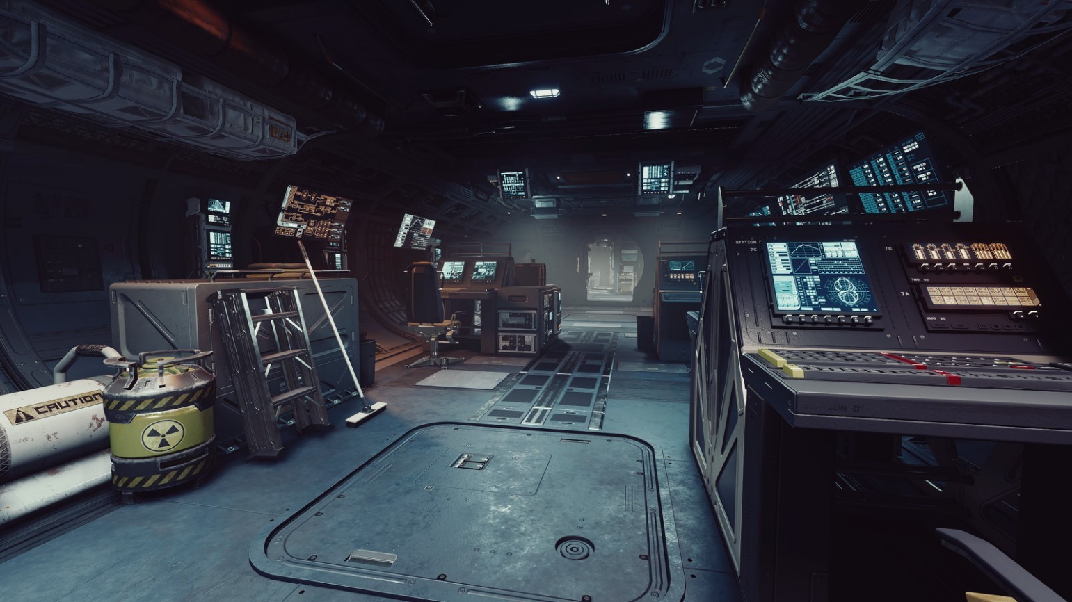 《星空》各飛船居住艙與駕駛室內飾整理_霍普科技控制站2x1 - 第2張