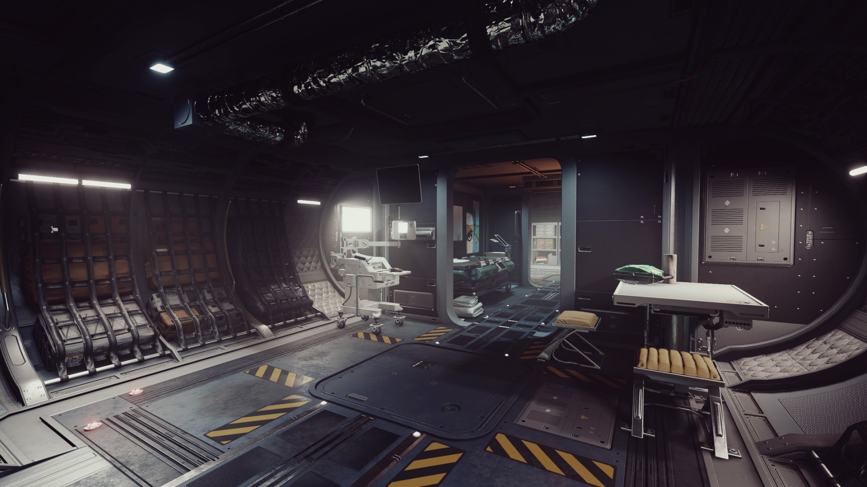 《星空》各飛船居住艙與駕駛室內飾整理_霍普科技醫務室2x1 - 第2張