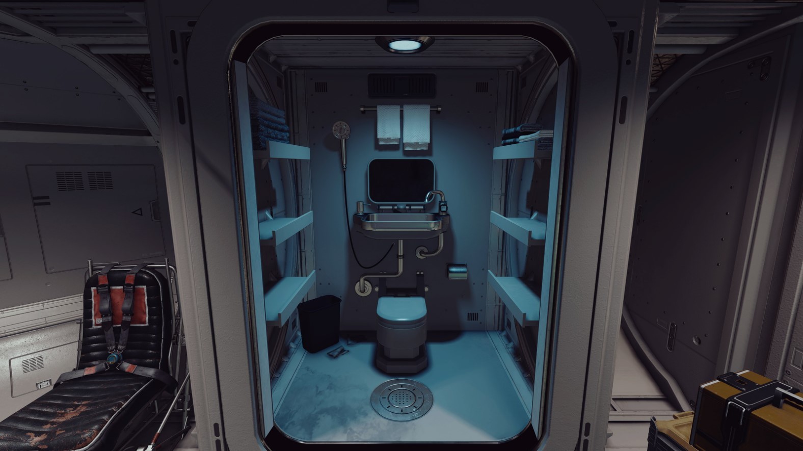 《星空》各飛船居住艙與駕駛室內飾整理_太陽航宇船長室2x1 - 第5張