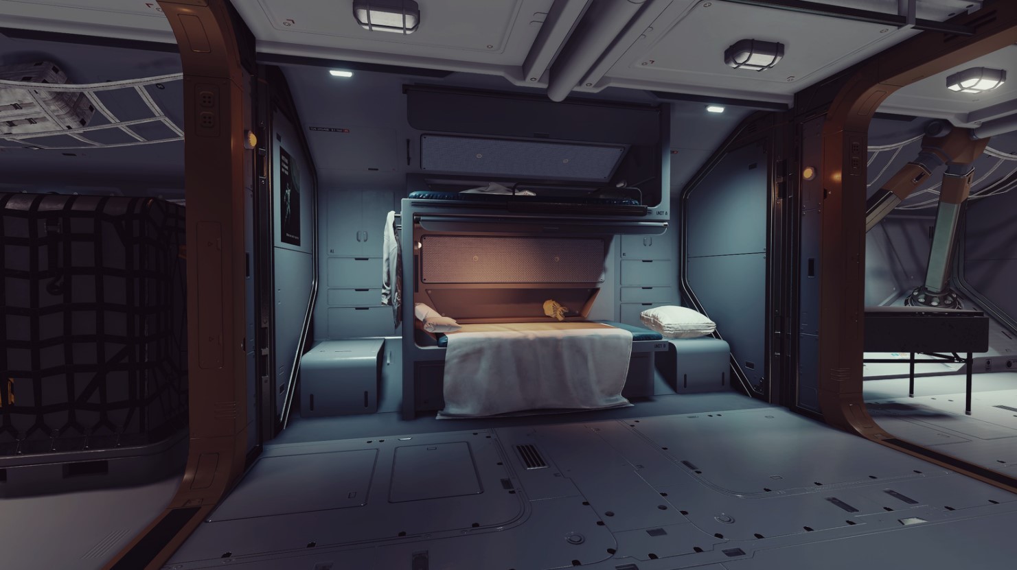 《星空》各飛船居住艙與駕駛室內飾整理_斯特勞多合一3x1 - 第3張