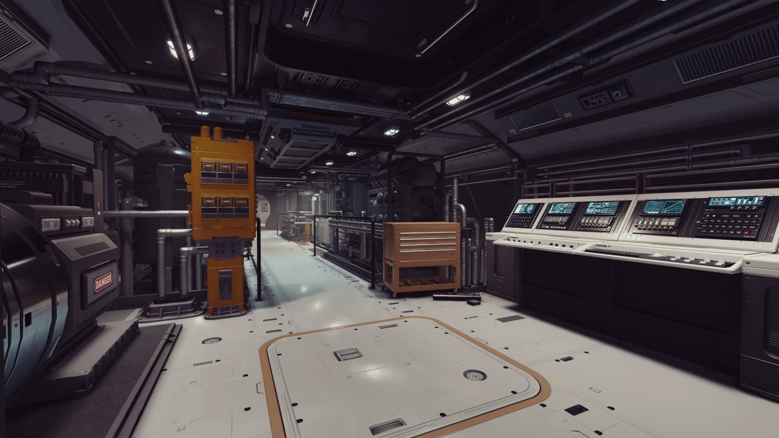《星空》各飛船居住艙與駕駛室內飾整理_斯特勞工程區3x1 - 第2張