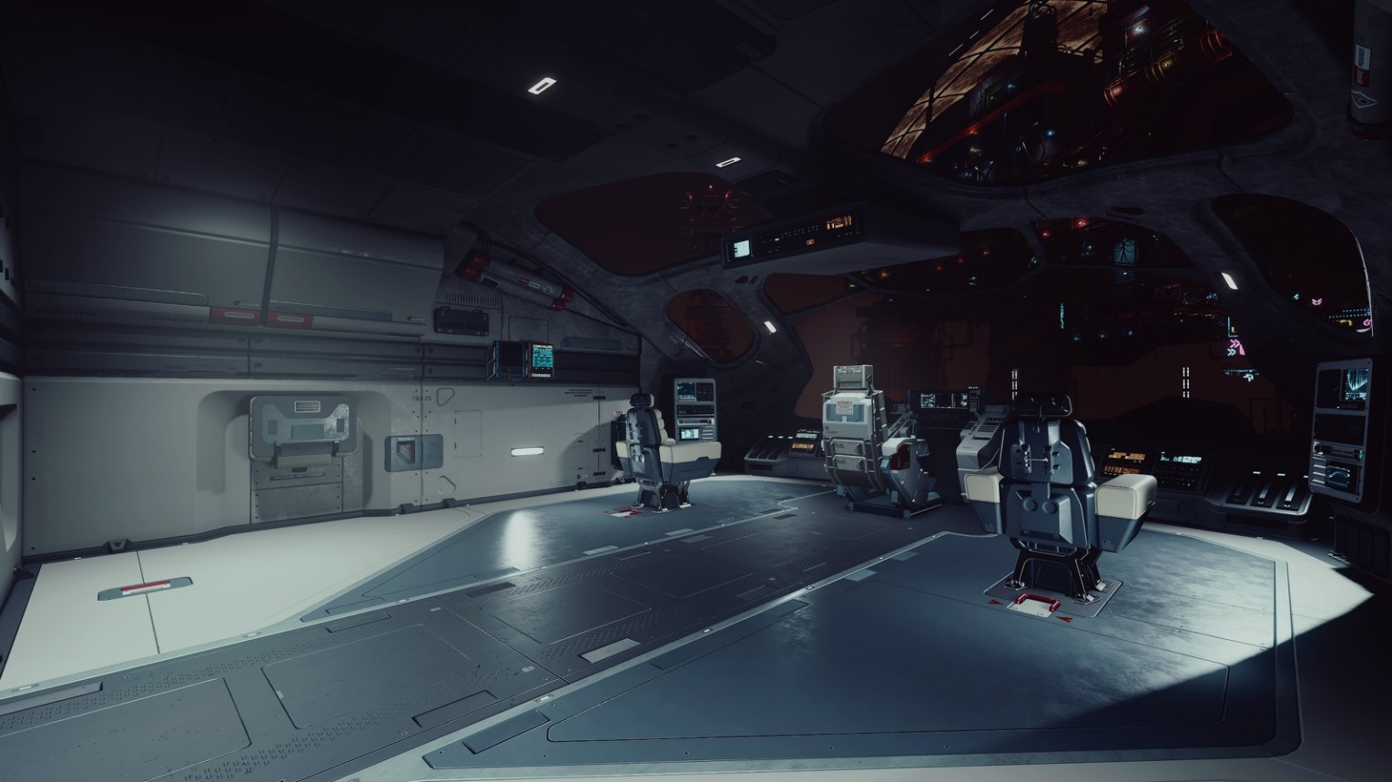 《星空》各飛船居住艙與駕駛室內飾整理_武士駕駛艙 - 第1張