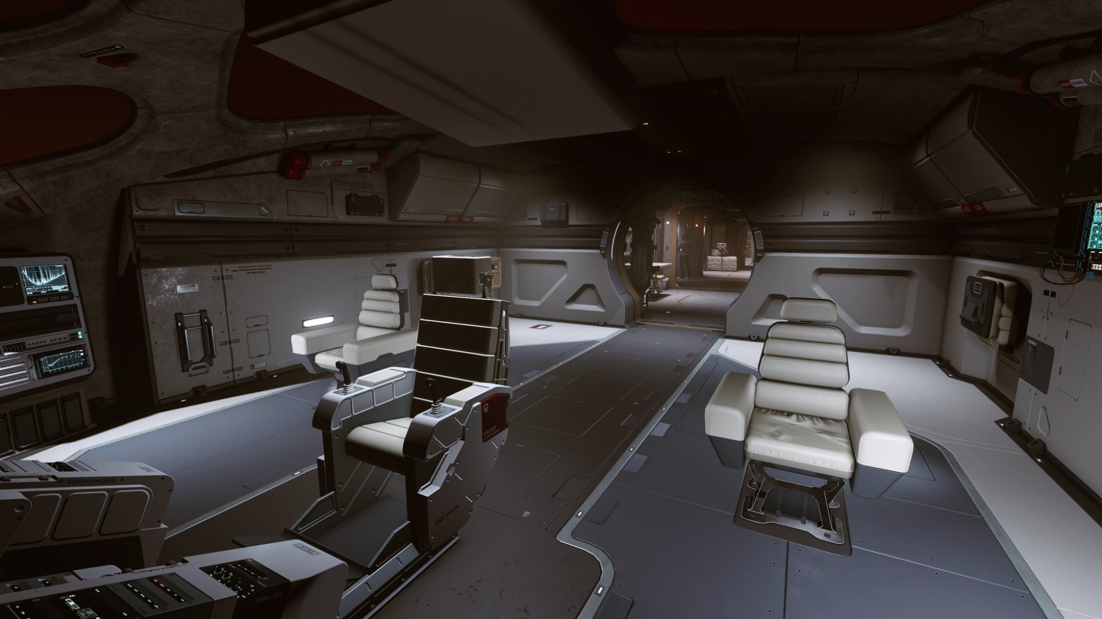 《星空》各飛船居住艙與駕駛室內飾整理_武士駕駛艙 - 第2張