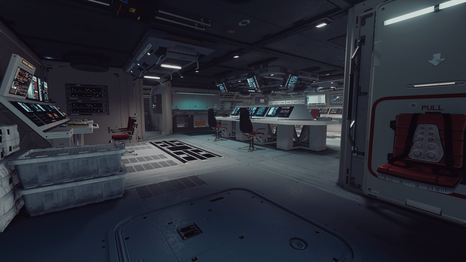 《星空》各飞船居住舱与驾驶室内饰整理_太阳航宇战斗位置2x2 - 第1张