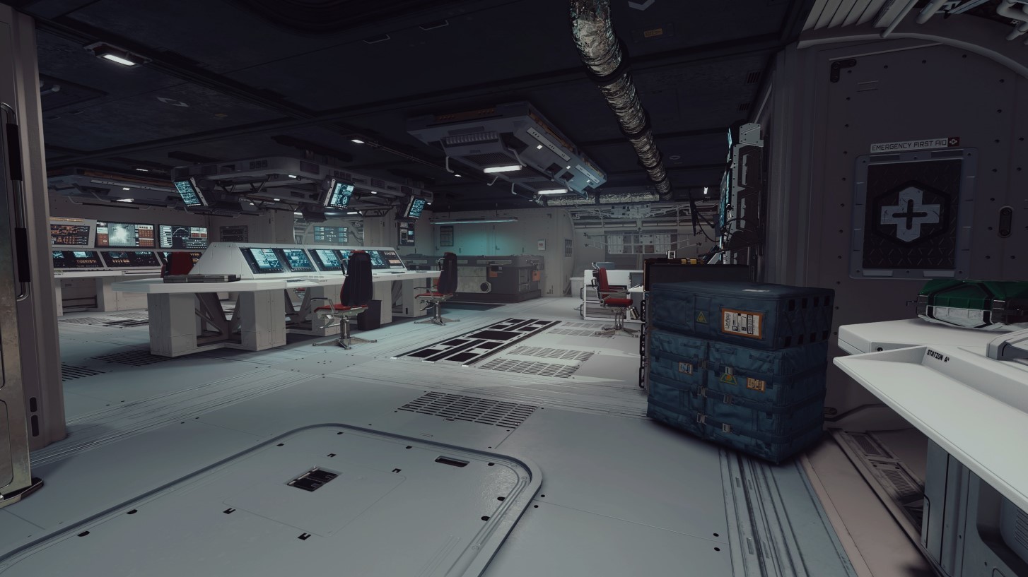《星空》各飛船居住艙與駕駛室內飾整理_太陽航宇戰鬥位置2x2 - 第3張