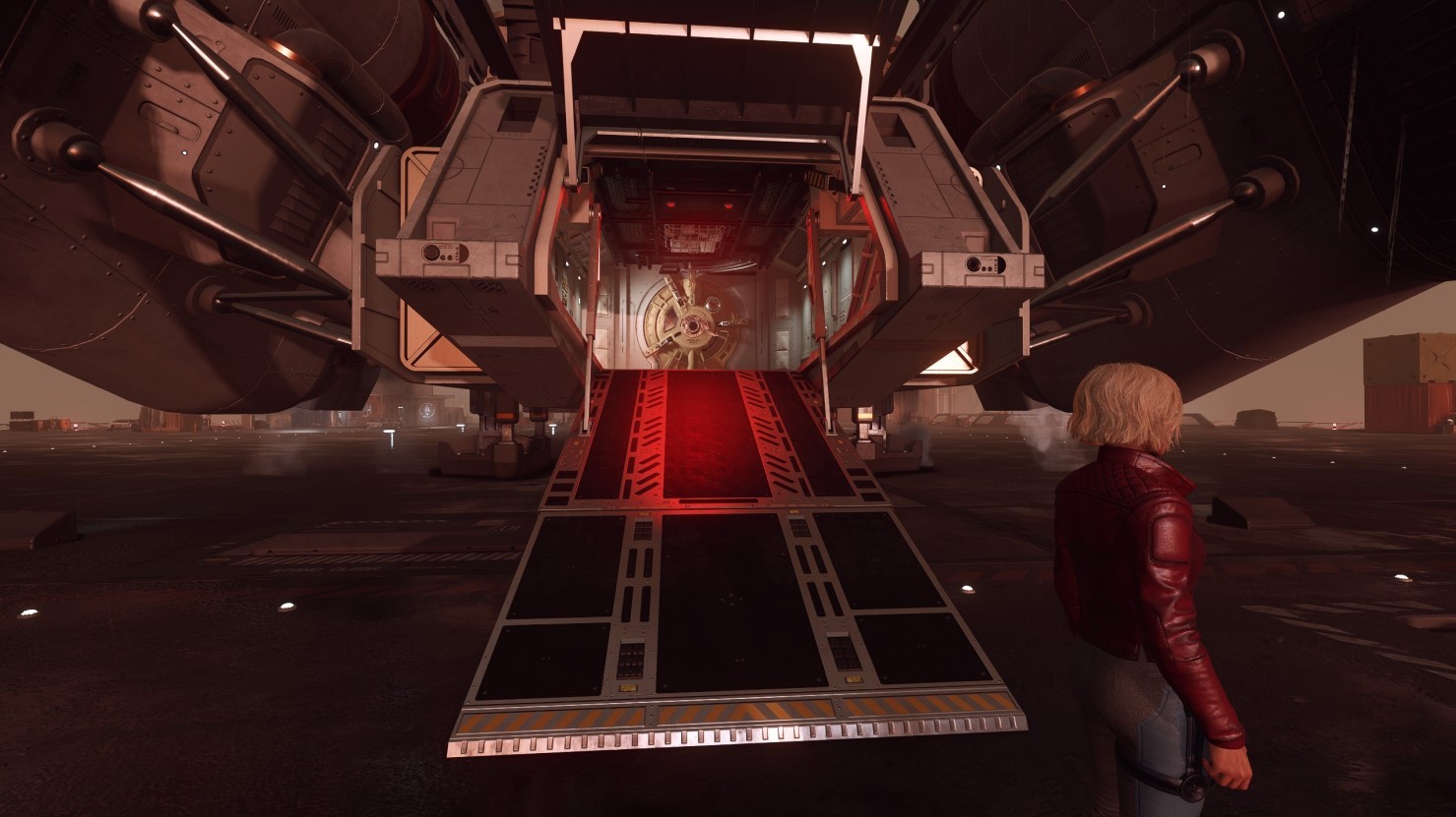 《星空》各飛船居住艙與駕駛室內飾整理_太陽航宇艙梯底部1x1 - 第2張