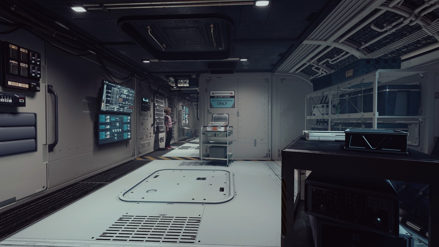 《星空》各飞船居住舱与驾驶室内饰整理_太阳航宇电脑核心2X1 - 第3张