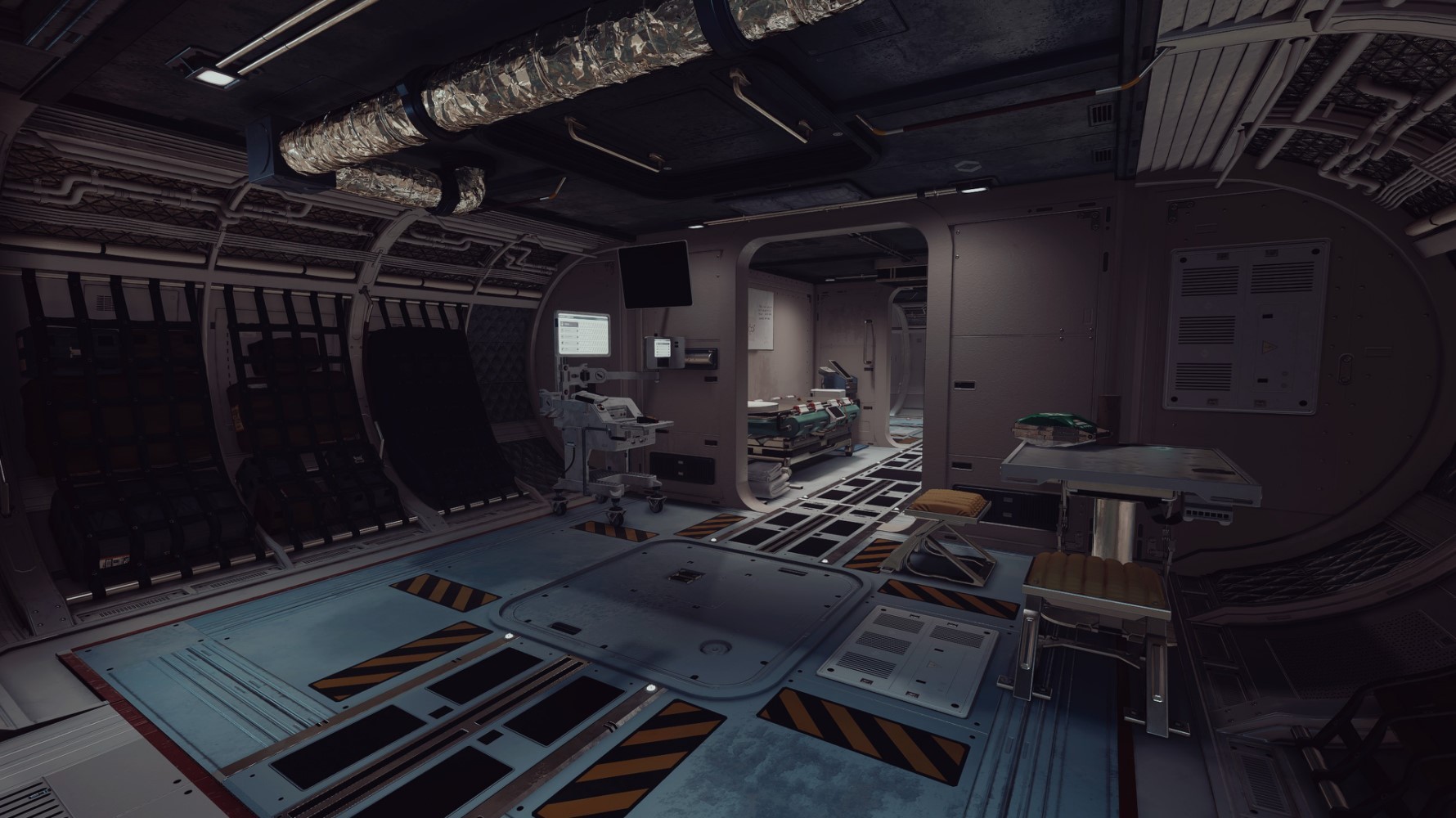 《星空》各飛船居住艙與駕駛室內飾整理_太陽航宇醫務室2X1 - 第3張