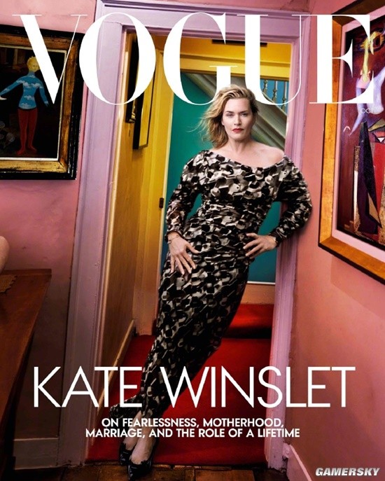 凱特·溫斯萊特47歲登上雜誌封面 魅力不減風采猶存