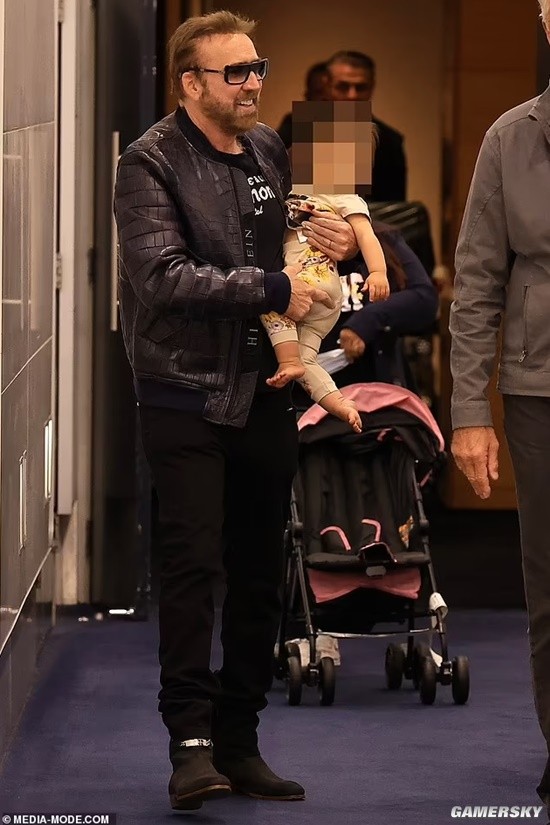 Nicolas Cage Takes His 1-Year-Old Daughter on an Outing with His 29-Year-Old Wife