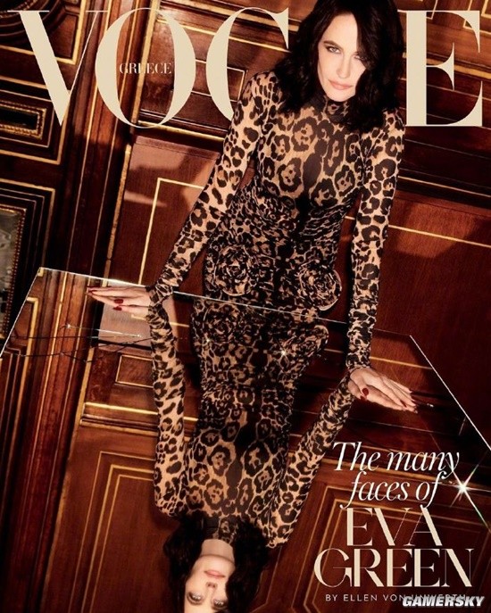 43-Year-Old Eva Green in Black Silk Skirt Photoshoot: Timeless Elegance