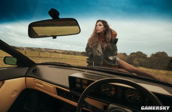 "Victoria Beckham's Glamorous Magazine Shoot with Luxury Cars"