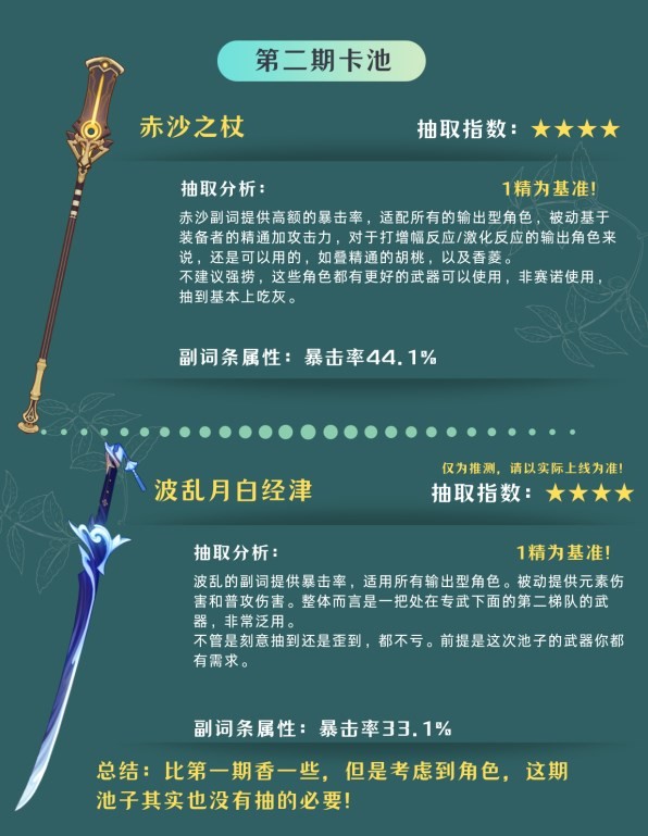 《原神》4.2版本卡池抽取建议 - 第6张