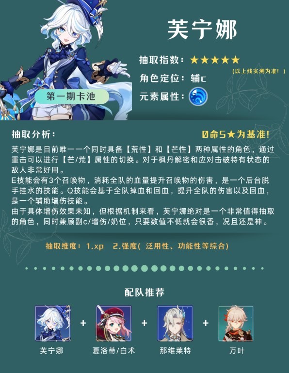 《原神》4.2版本卡池抽取建议 - 第1张