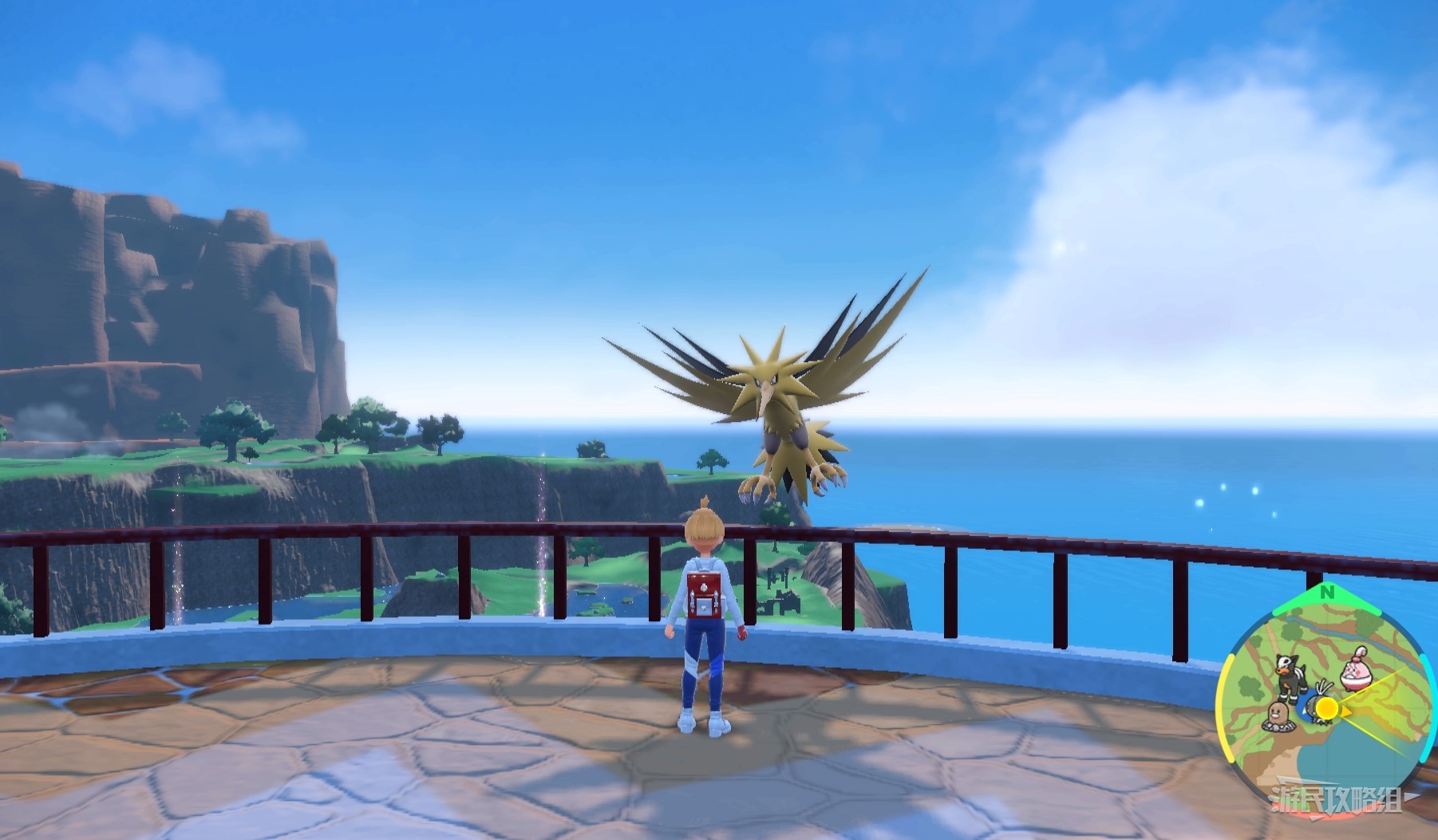 《寶可夢朱紫》藍之圓盤傳說寶可夢位置及捕捉方法 DLC神獸怎麼抓_閃電鳥 - 第3張