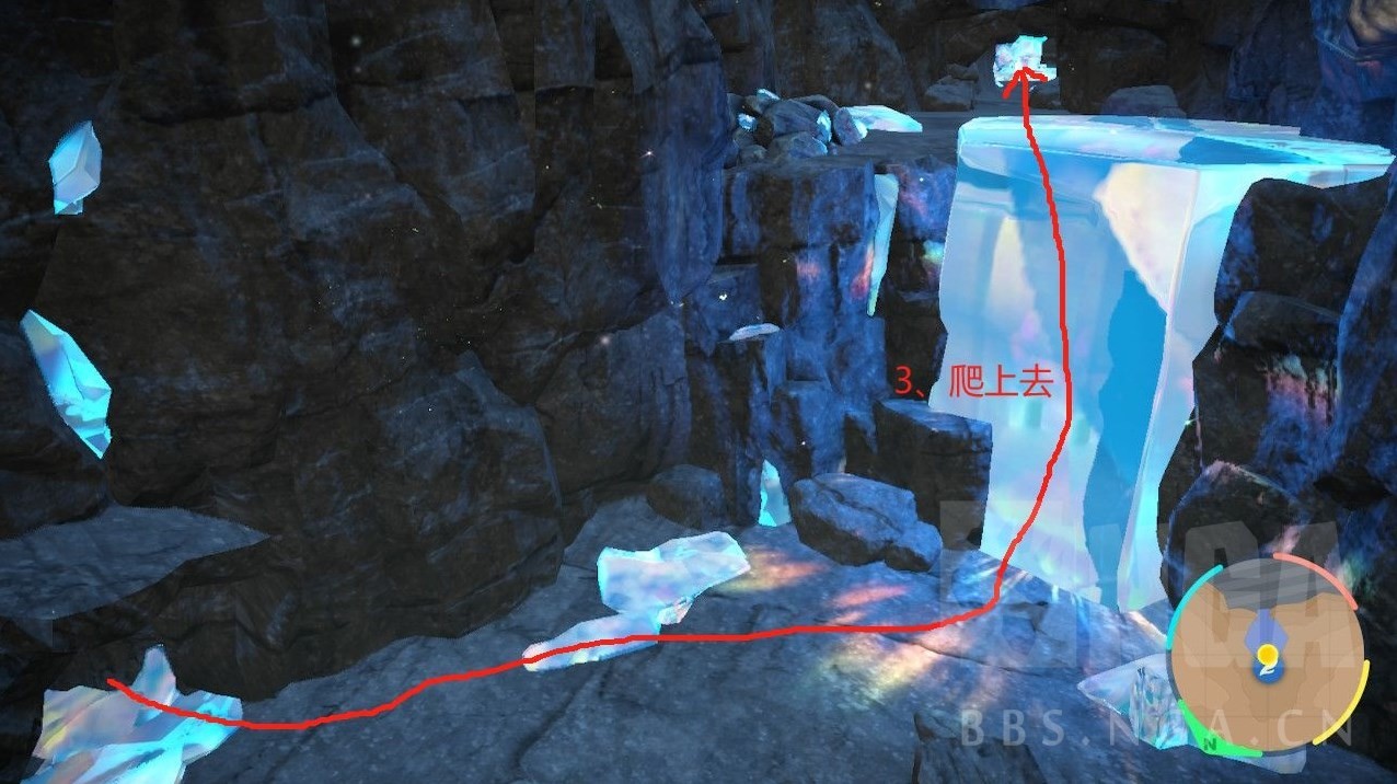 《宝可梦朱紫》蓝之圆盘DLC星晶地龙隐藏洞窟位置 星晶地龙隐藏洞窟怎么进 - 第2张