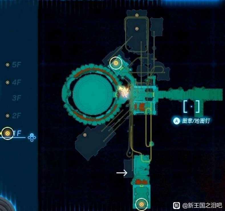 《薩爾達傳說王國之淚》火之神殿詳細解謎路線_第一個終端的完整路線 - 第17張