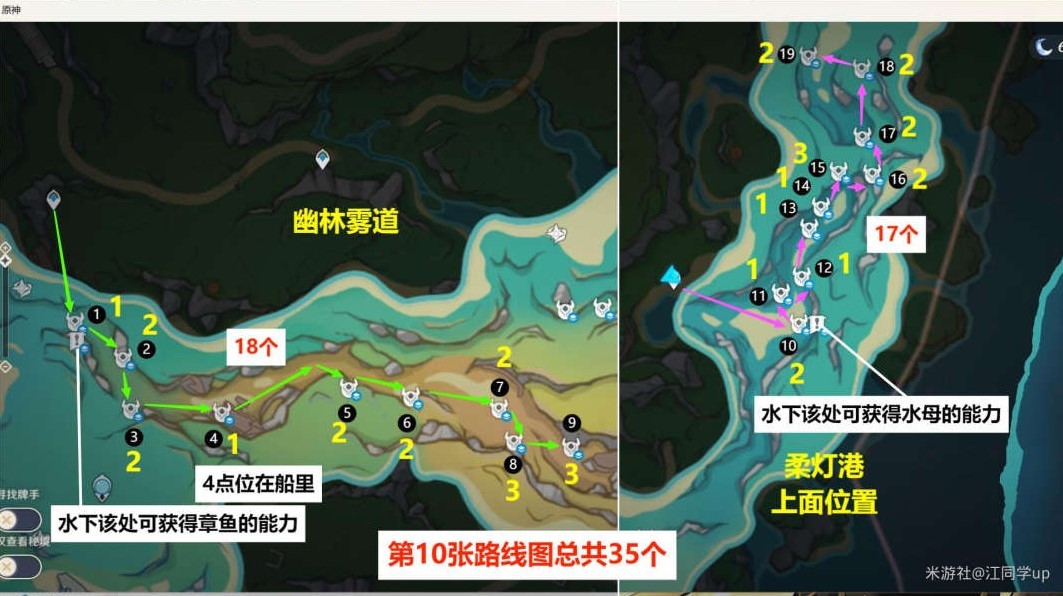 《原神》4.3版本原海异种密集点速刷路线 - 第12张