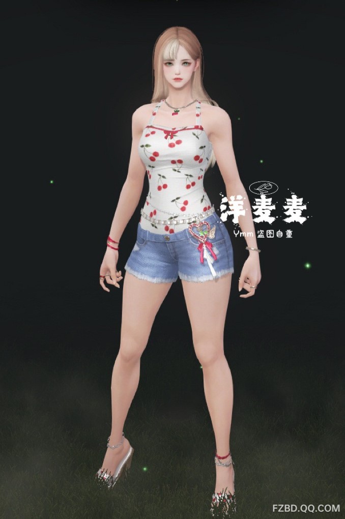《命運方舟》格鬥家女盛夏龍井甜御型捏臉數據一覽 - 第6張