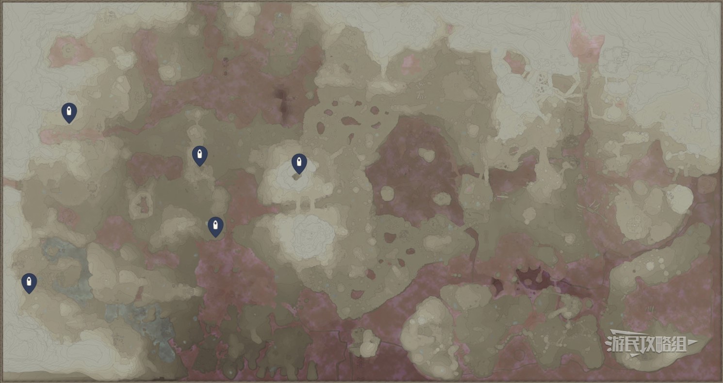《霧鎖王國》前期重要點位地圖 前期資源點地圖介紹 - 第2張