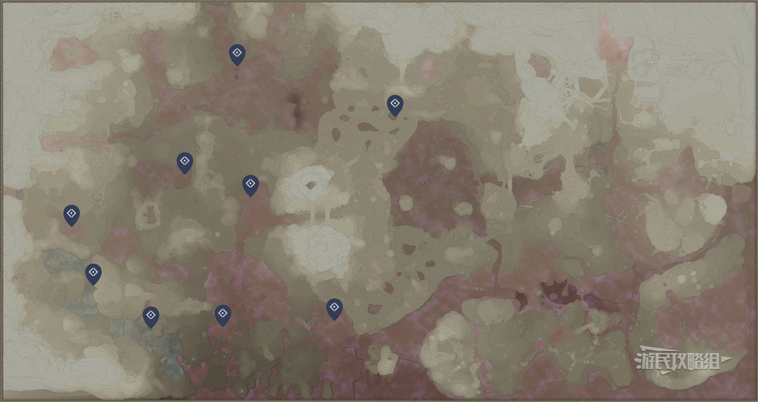 《霧鎖王國》前期重要點位地圖 前期資源點地圖介紹 - 第4張