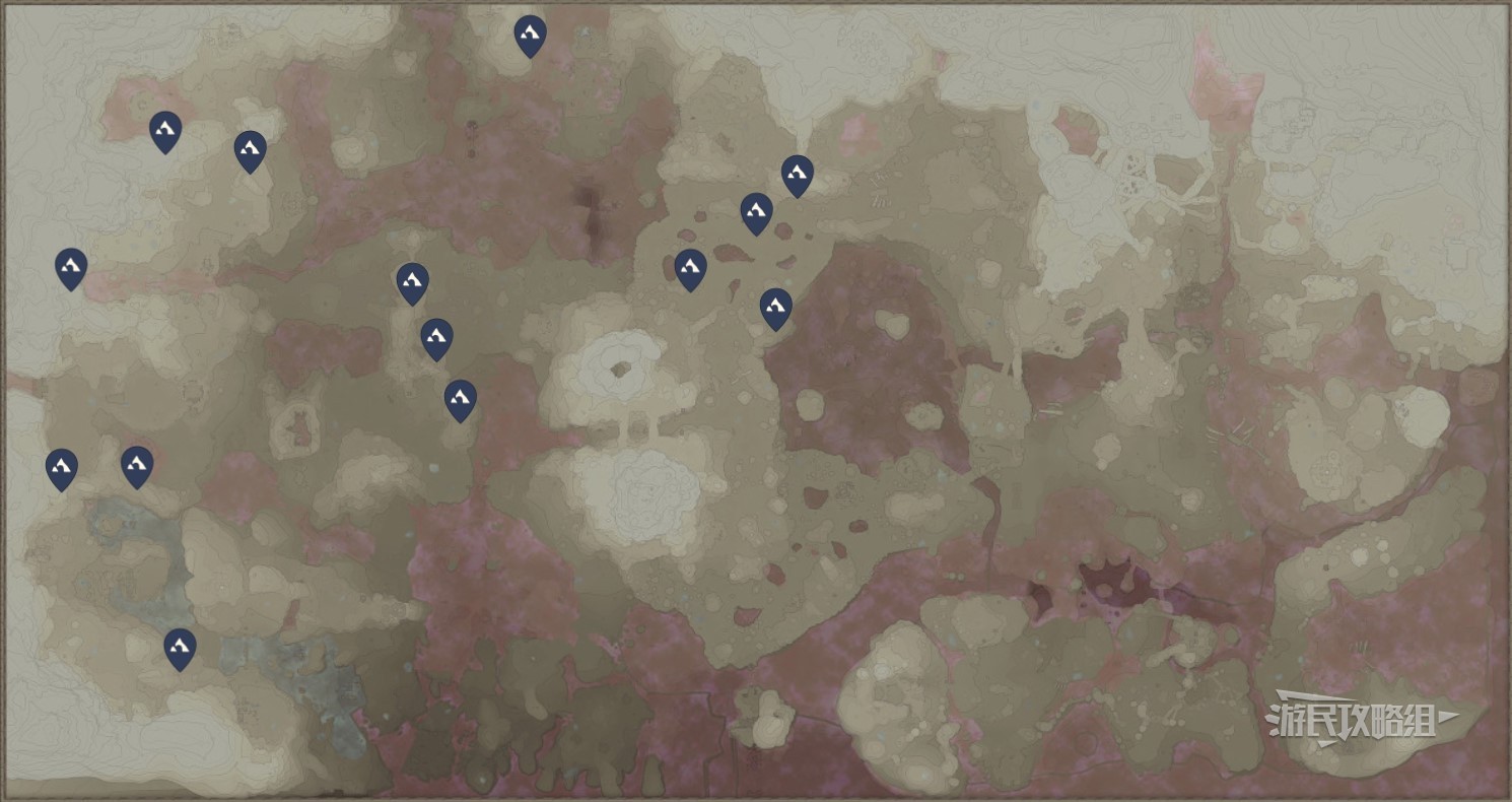 《霧鎖王國》前期重要點位地圖 前期資源點地圖介紹 - 第8張