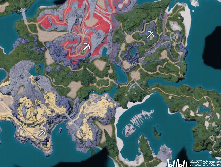 《幻獸帕魯》全地圖礦點及建家地點建議 - 第3張