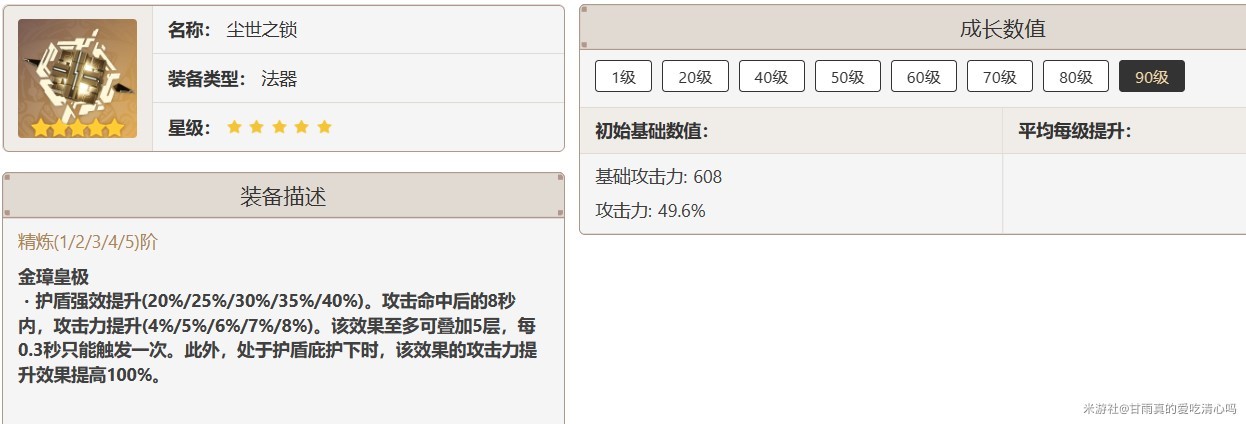 《原神》闲云角色攻略 闲云圣遗物与武器选择推荐 - 第13张