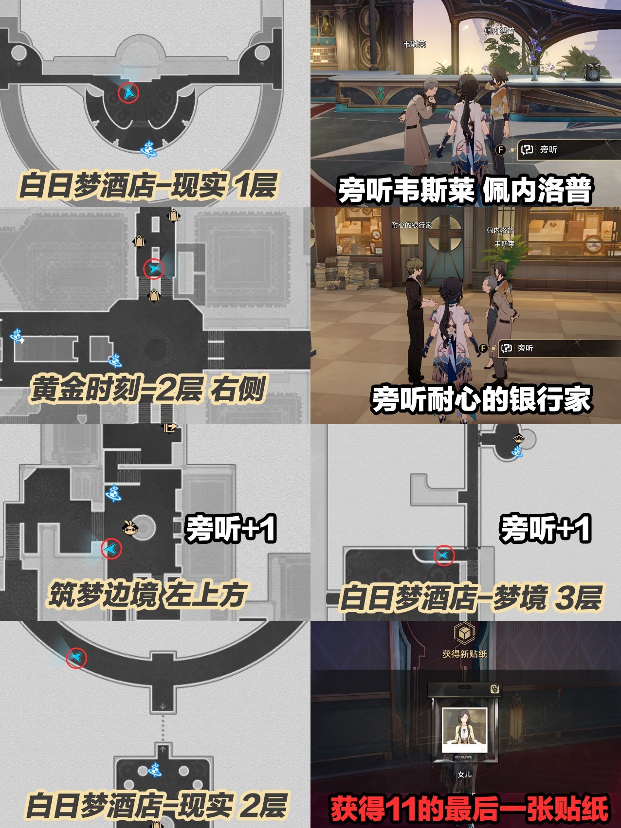 《崩壞星穹鐵道》夢境護照全貼紙收集攻略 - 第8張