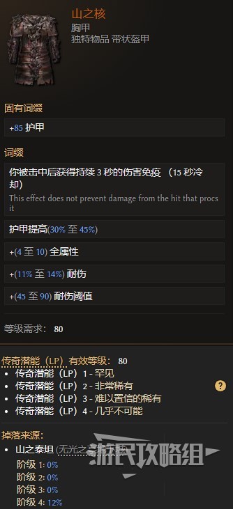 《最後紀元》全暗金裝備圖鑑及獲取方式 傳奇裝備有哪些_山之核 - 第1張