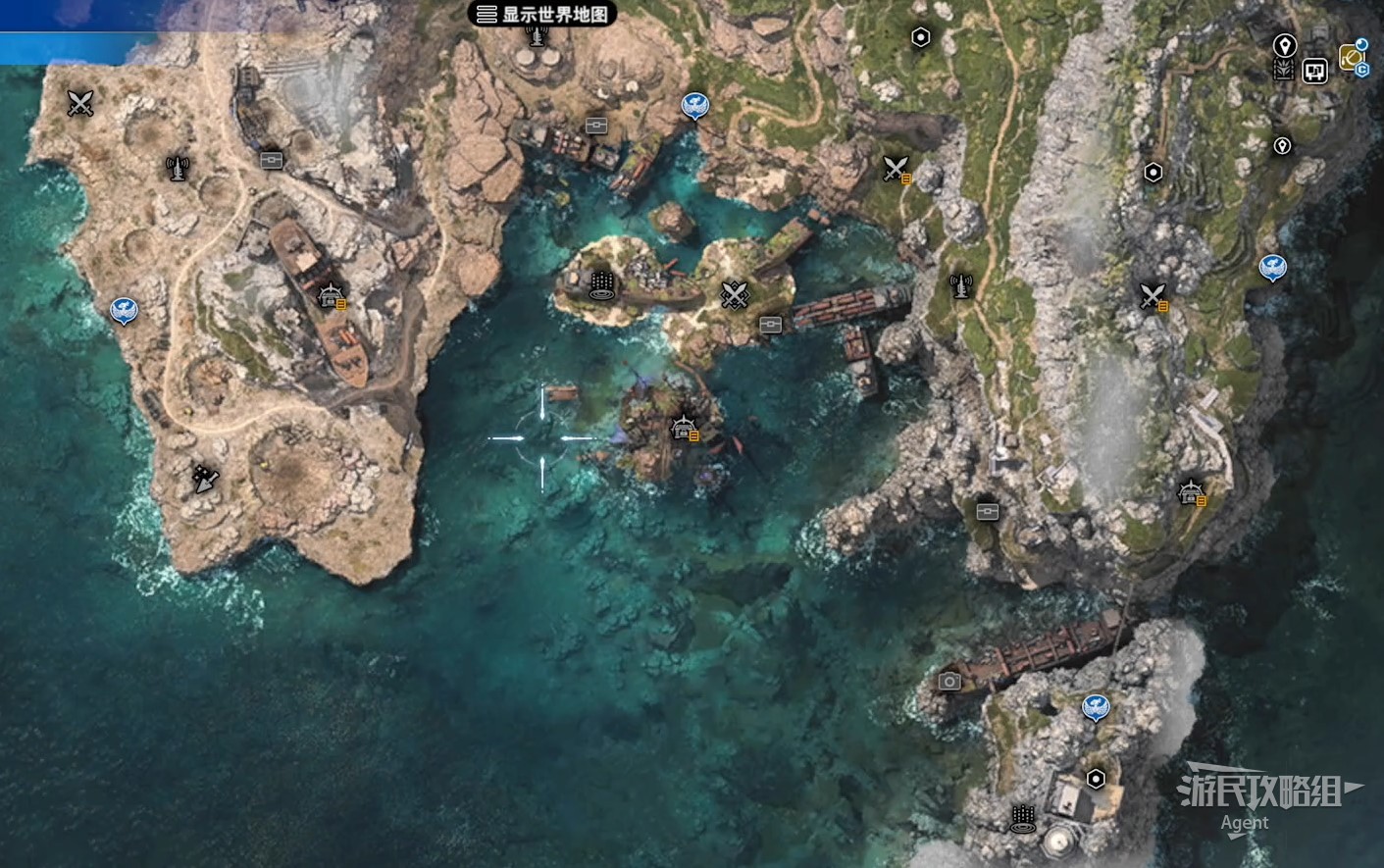 《最終幻想7重生》圖文攻略 全支線委託及地圖探索圖文攻略_珠諾地區全地圖 - 第2張