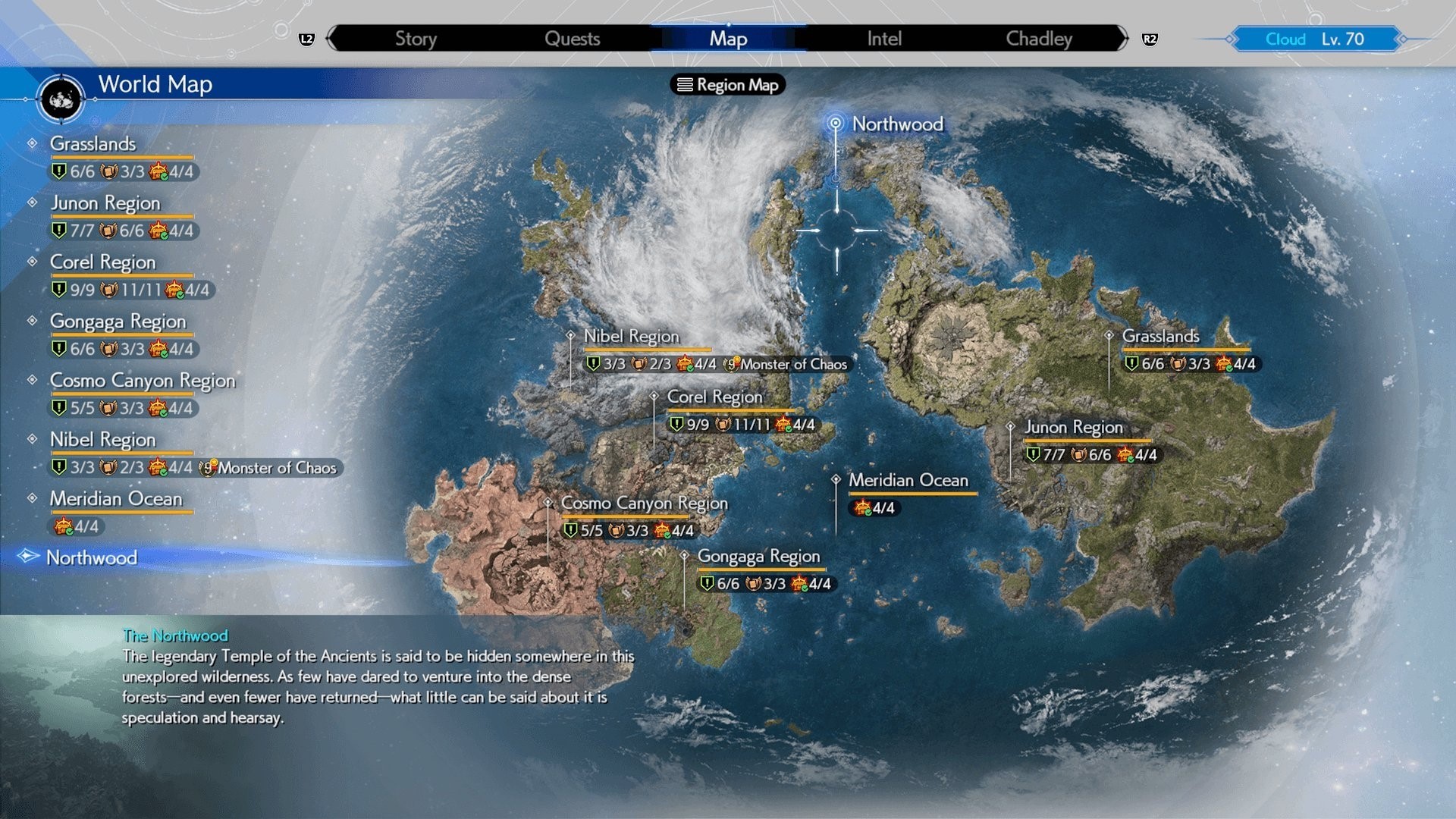 《最终幻想7重生》高清大地图一览 全区域世界报告+传送点位地图_格拉斯兰 - 第2张
