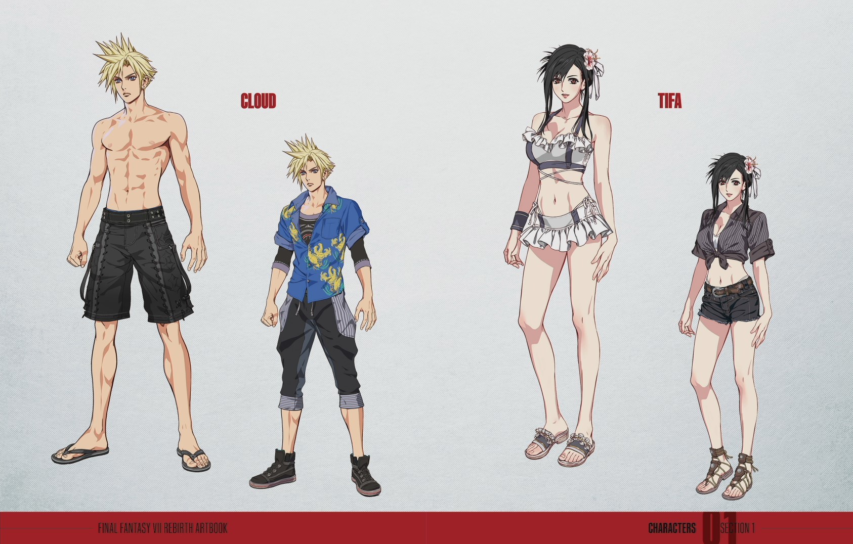 《最终幻想7重生》艺术设定集分享_人物角色 - 第17张