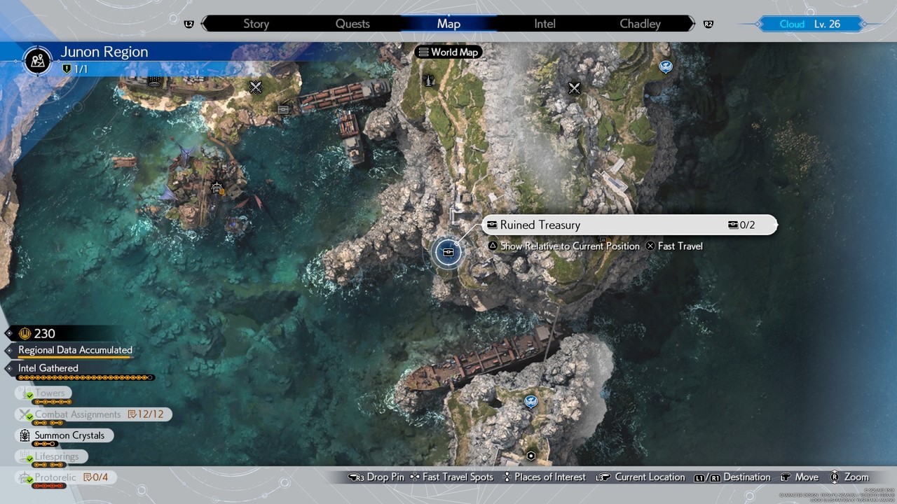 《最终幻想7重生》全区域宝藏点隐藏宝箱位置一览 大世界隐藏宝箱在哪_珠诺 - 第19张