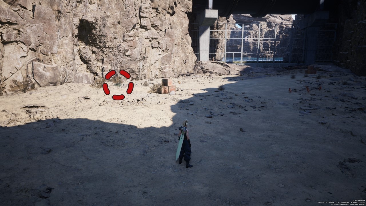 《最终幻想7重生》全区域宝藏点隐藏宝箱位置一览 大世界隐藏宝箱在哪_科雷陆（沙漠） - 第13张