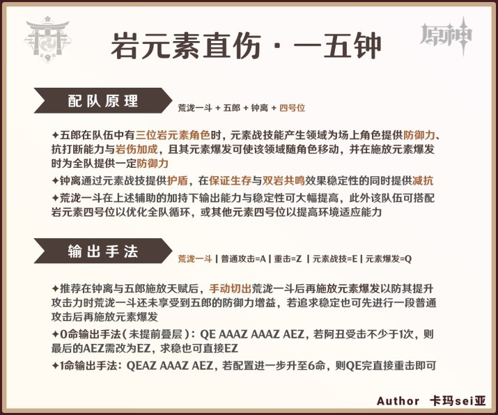 《原神》4.5版本荒瀧一斗培養全攻略 荒瀧一斗技能解析與出裝推薦_配隊建議 - 第2張