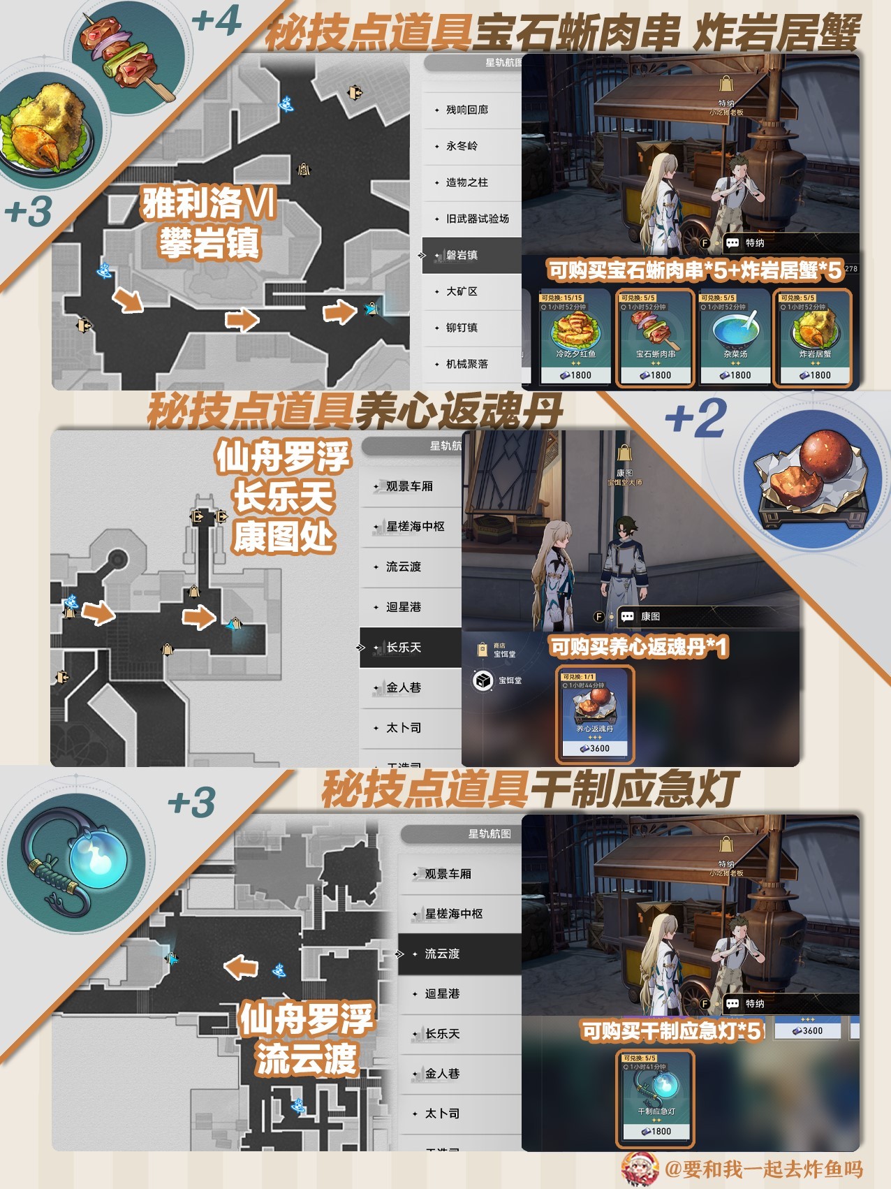 《崩壞星穹鐵道》2.1黃泉秘技點道具收集攻略 - 第4張