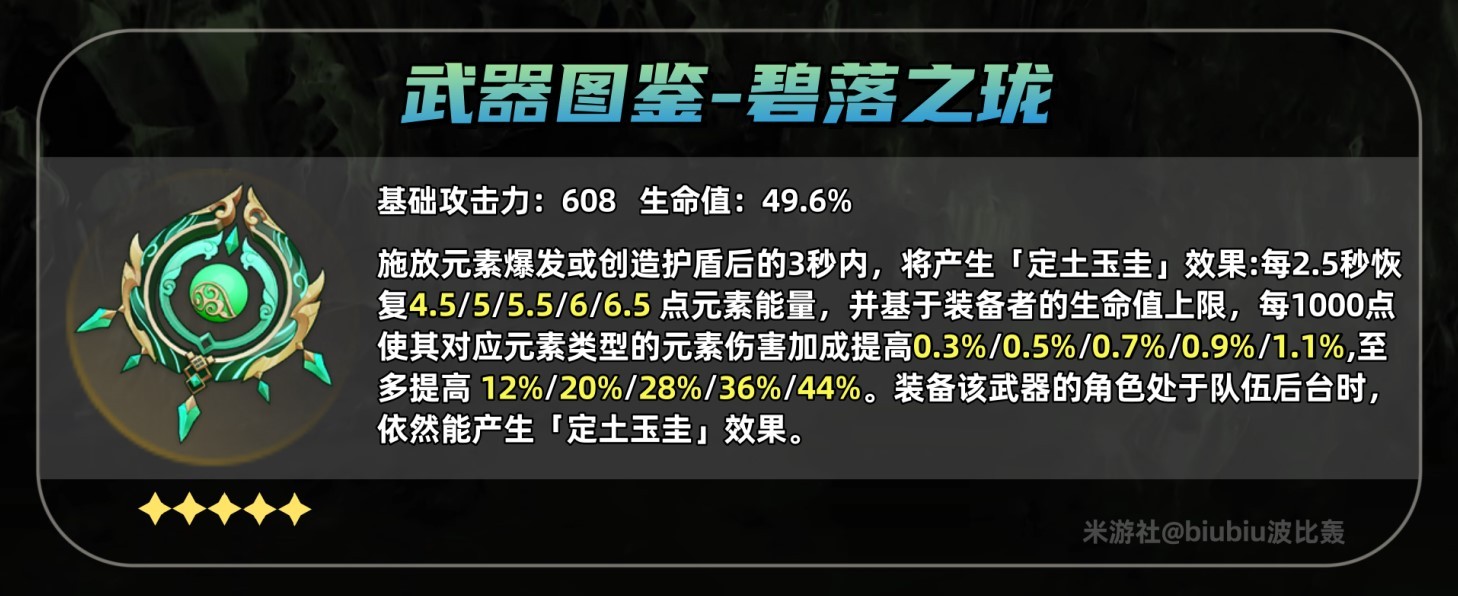 《原神》4.6白术抽取建议与培养攻略 白术出装与队伍搭配推荐_角色培养指南 - 第7张