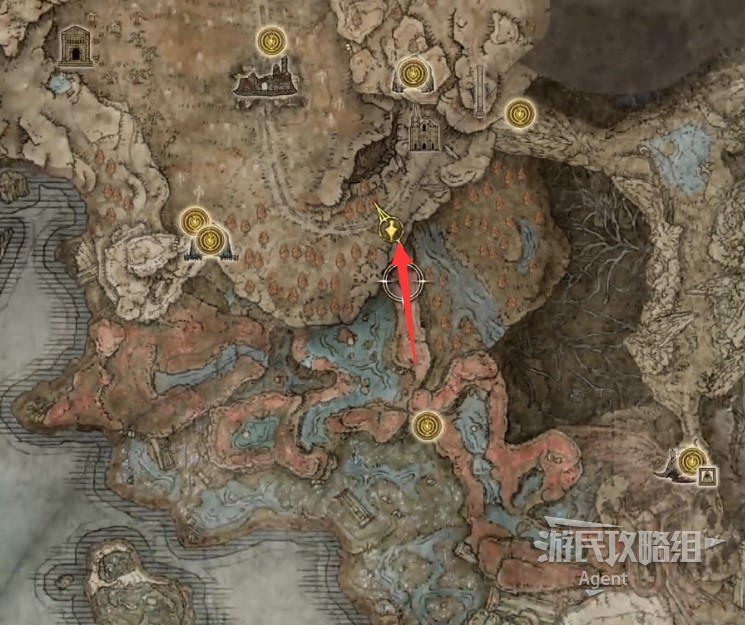 《艾爾登法環》黃金樹幽影DLC全地圖探索圖文攻略_南方海岸-上層紅色區域（西部） - 第3張