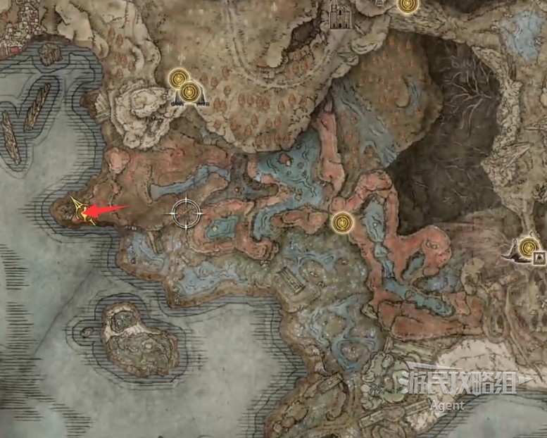 《艾尔登法环》黄金树幽影DLC全地图探索图文攻略_南方海岸-上层红色区域（西部） - 第10张