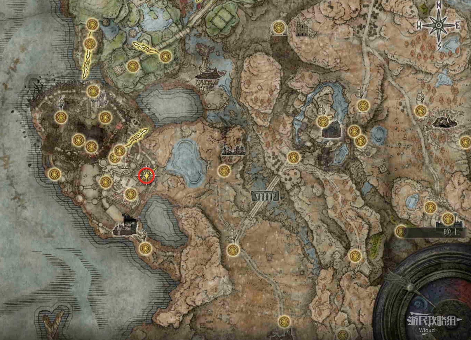 《艾尔登法环》DLC全护符收集图文攻略 黄金树幽影DLC全护符位置及获取路线_圣战徽章 - 第2张